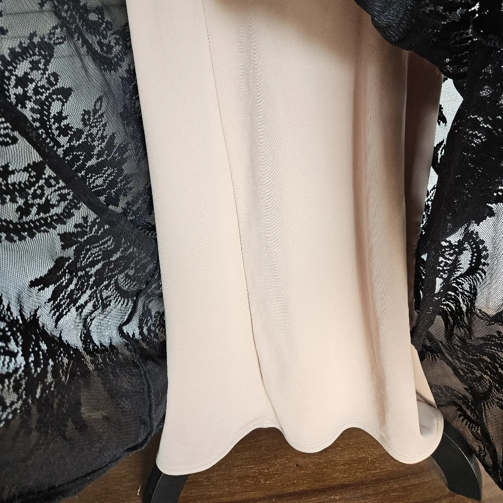 Y2K Black Lace Whimsigoth Dark Romantic Formal Gown Size XS - Picture 9 of 11